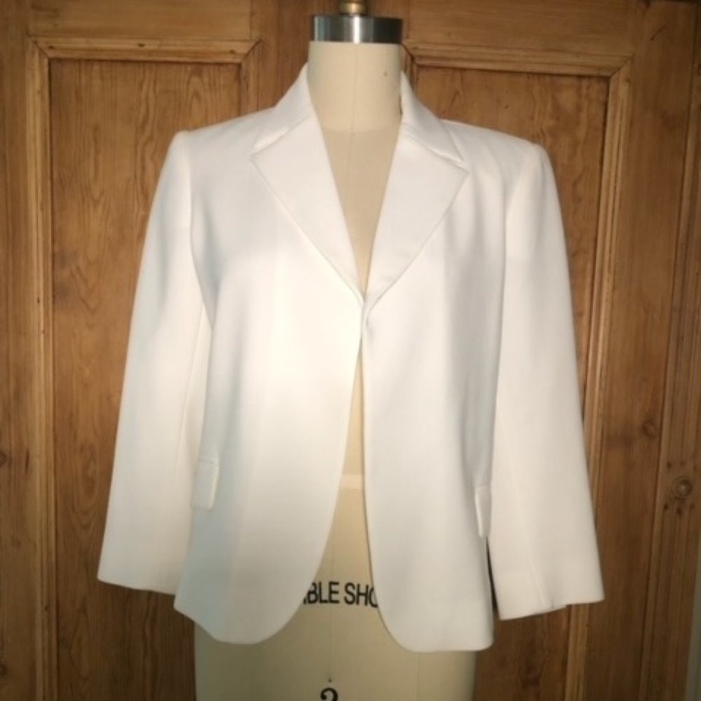 White Index Blazer - image 1